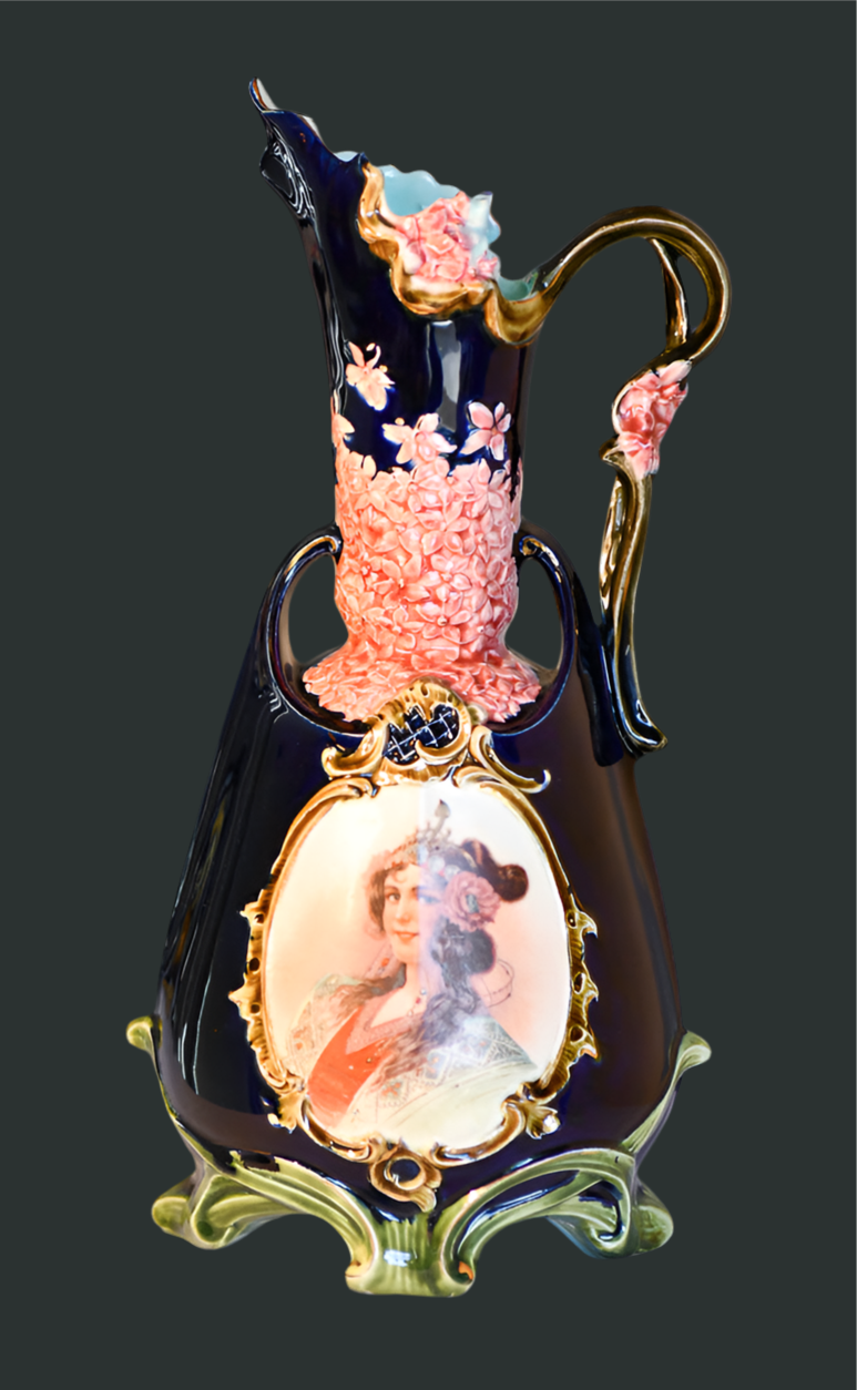 Art Nouveau Antique Vase or Ewer