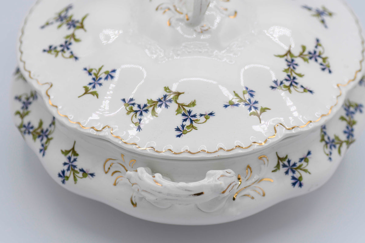 Johnson Brothers Floral Vegetable Serving Dish, 10"