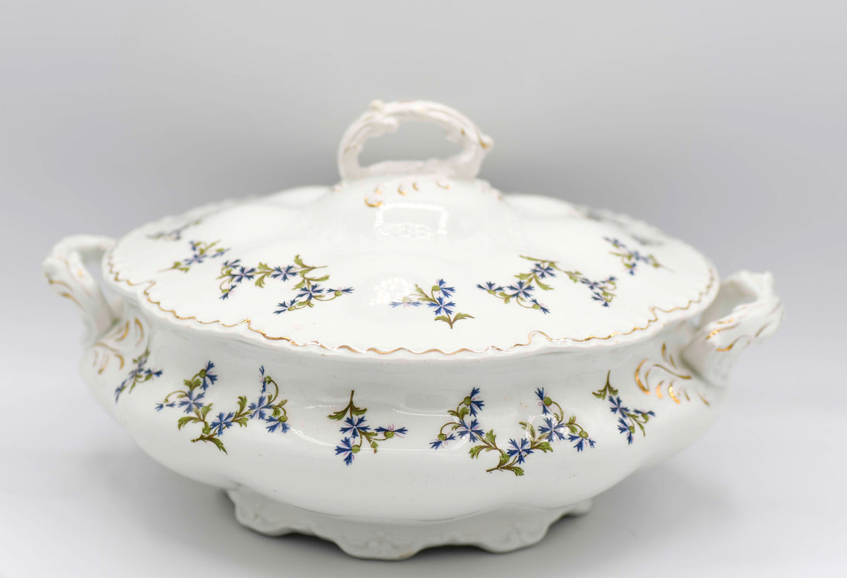 Johnson Brothers Floral Vegetable Serving Dish, 10"