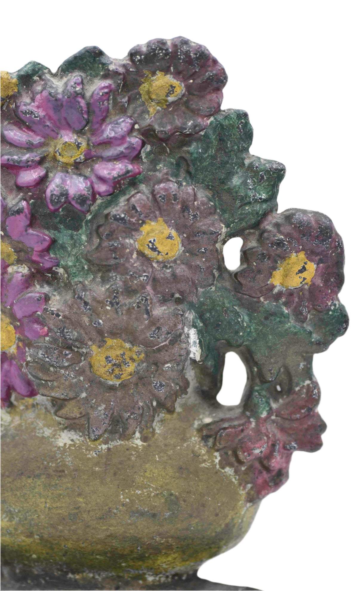 Hubley Style Flower Basket Doorstop
