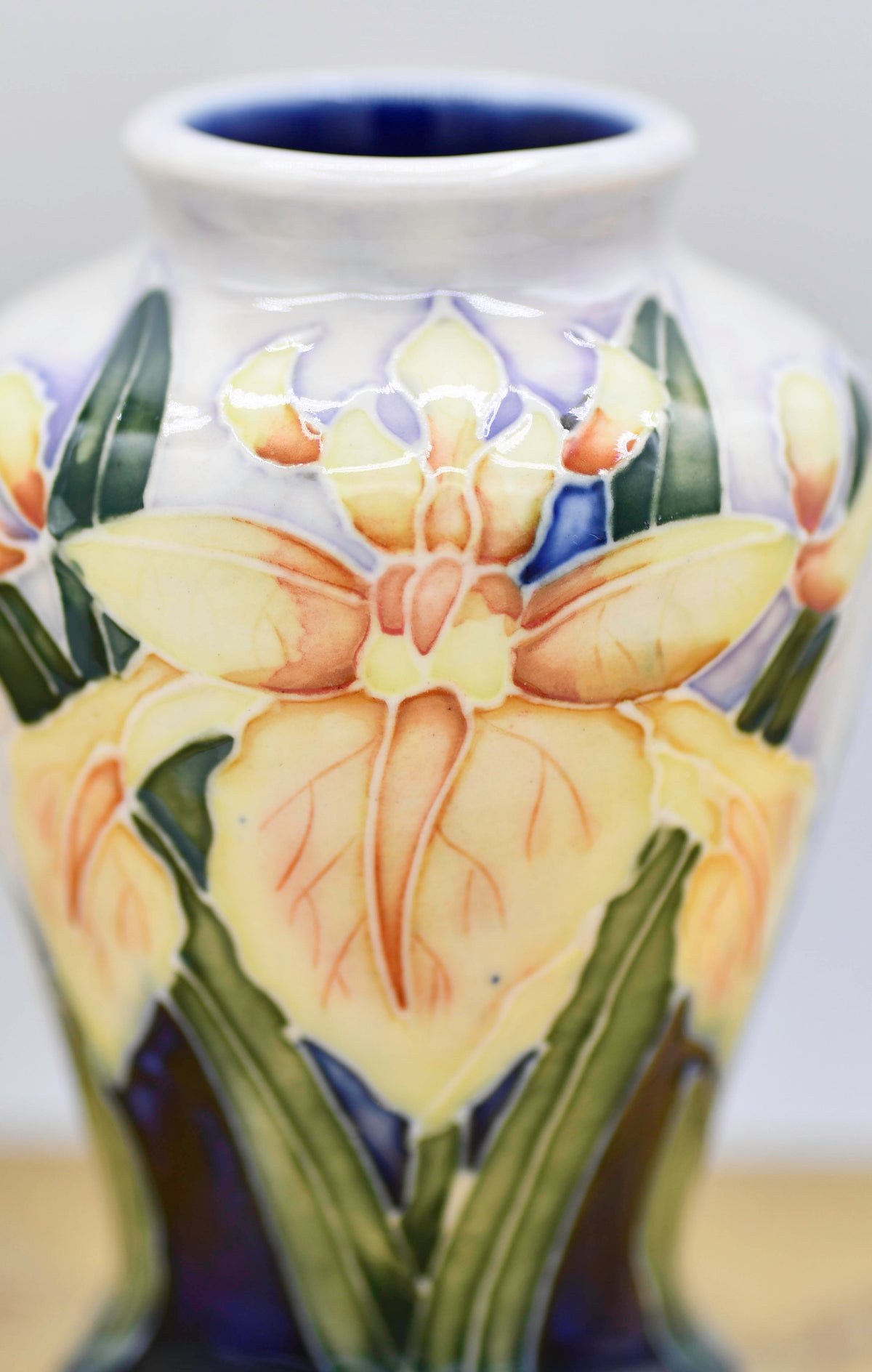 Moorcroft Windrush Bud Vase, 3.5”