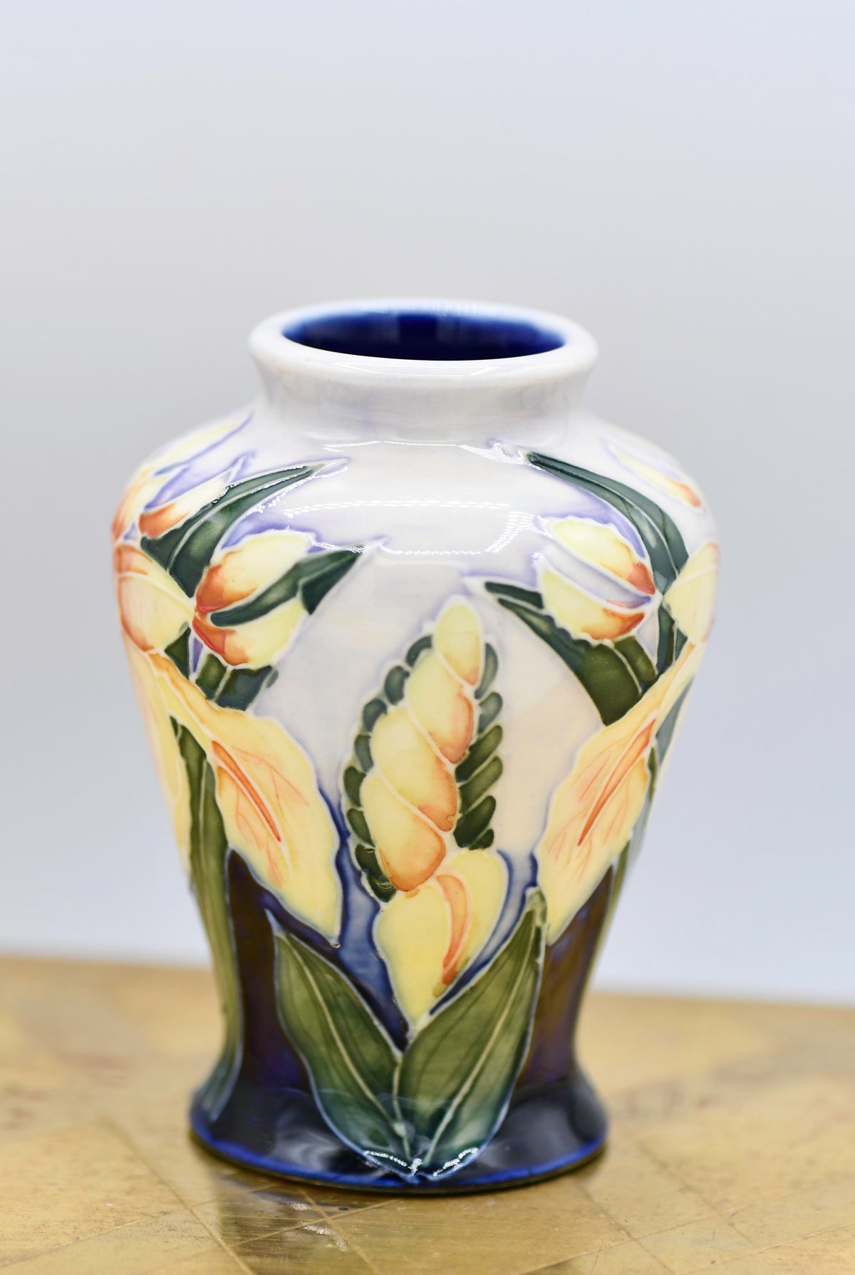 Moorcroft Windrush Bud Vase, 3.5”