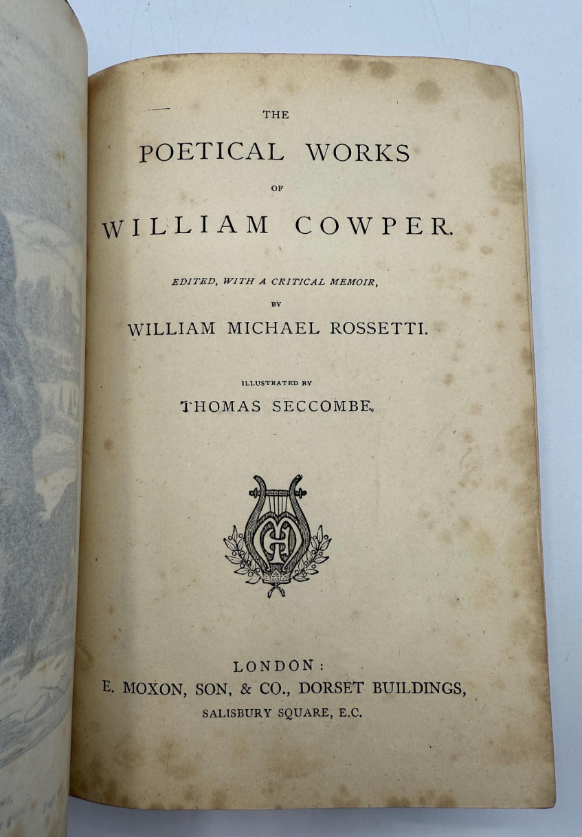 The Poetical Works of William Cowper, 1880's