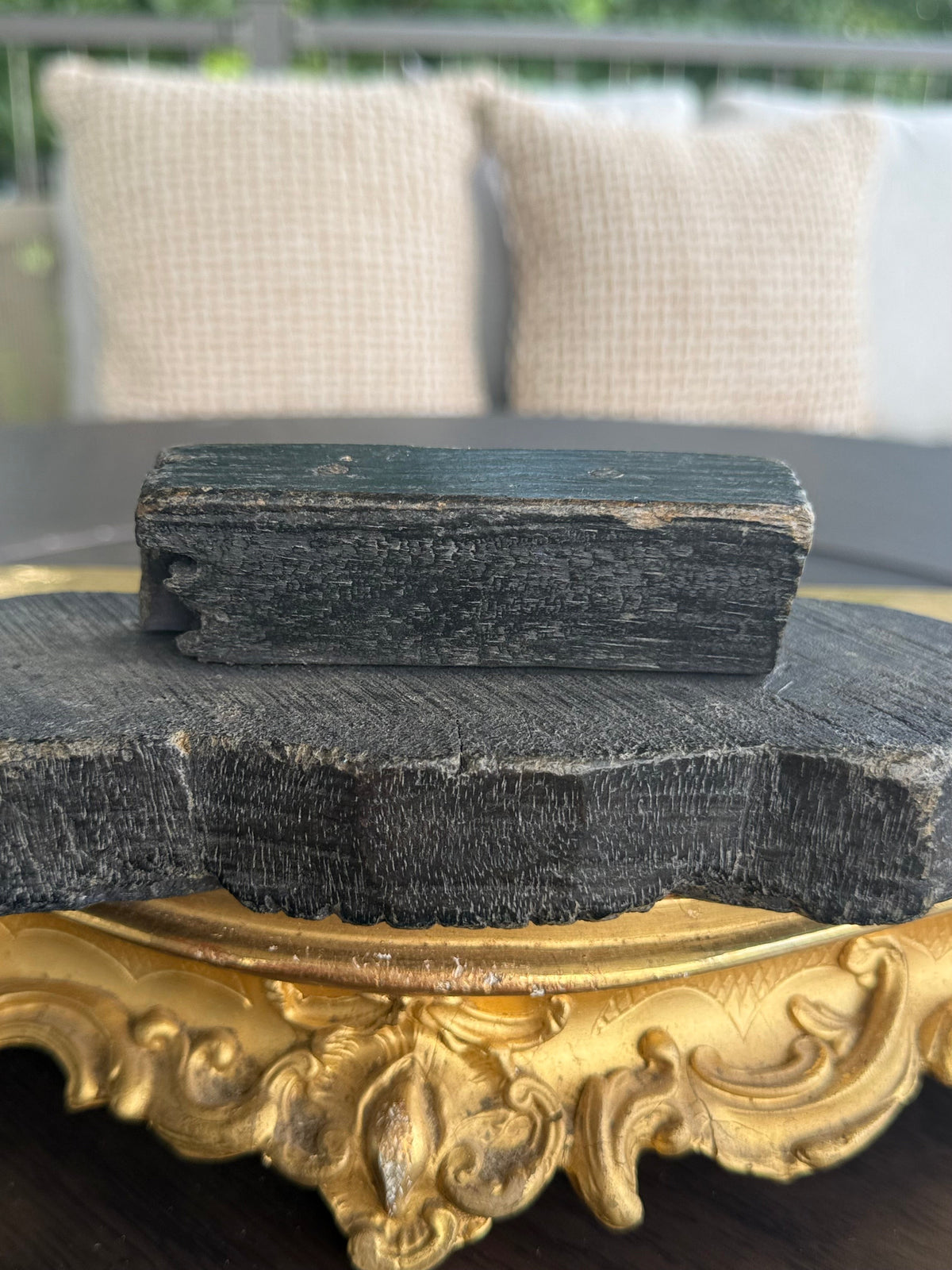 Hand Carved Wooden Printing Block, India