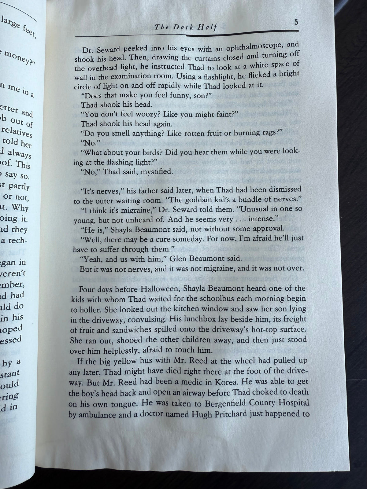 The Dark Half by Stephen King, First Edition