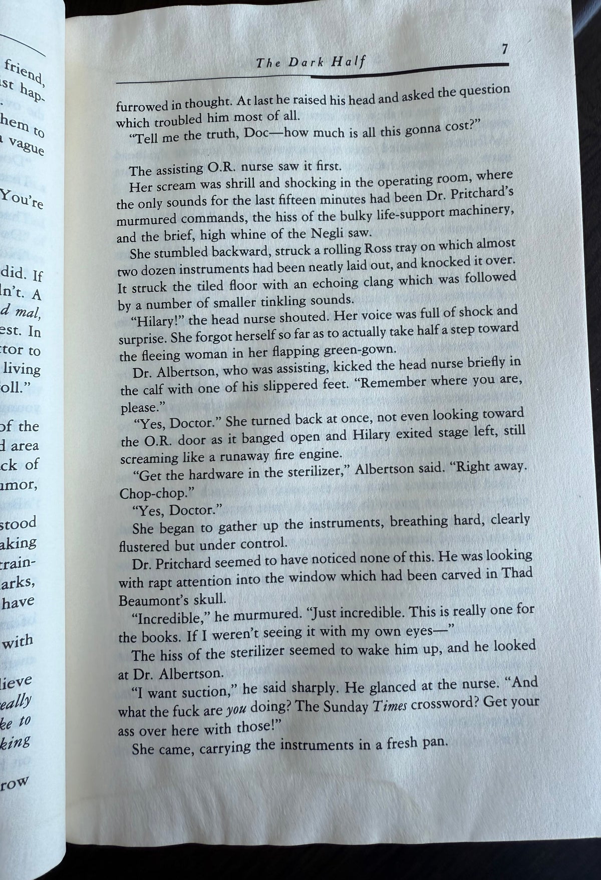 The Dark Half by Stephen King, First Edition