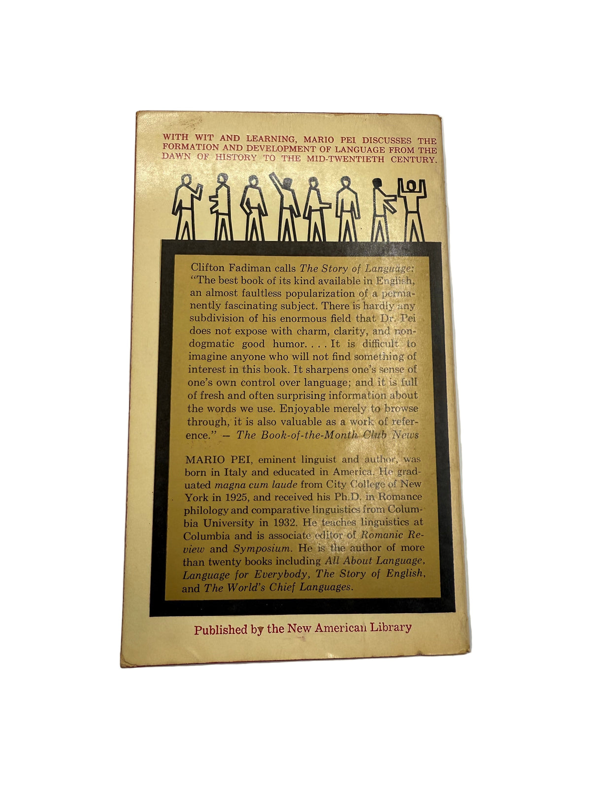 The Story of Language by Mario Pei, 1960