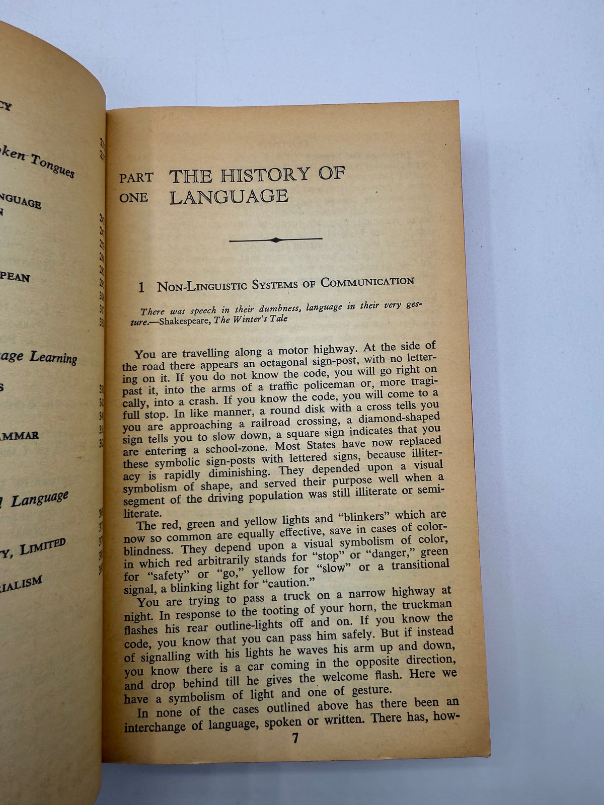 The Story of Language by Mario Pei, 1960