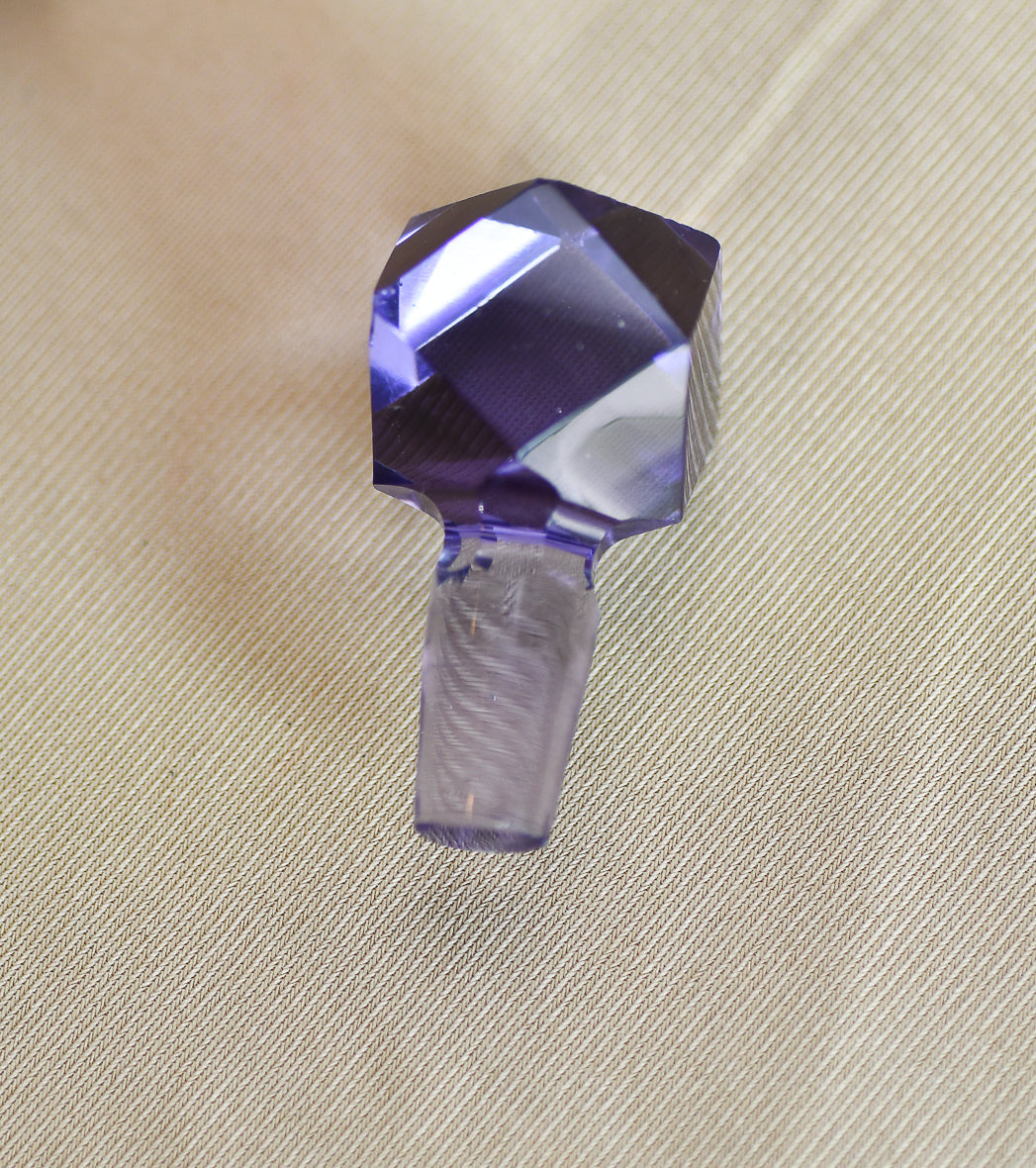 Vintage Purple Perfume Bottle