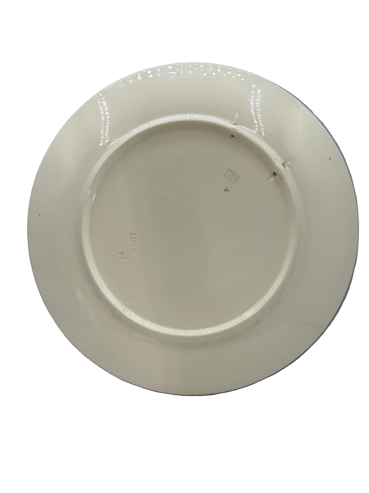 CICO German Majolica Landscape Vintage Plate, 13”