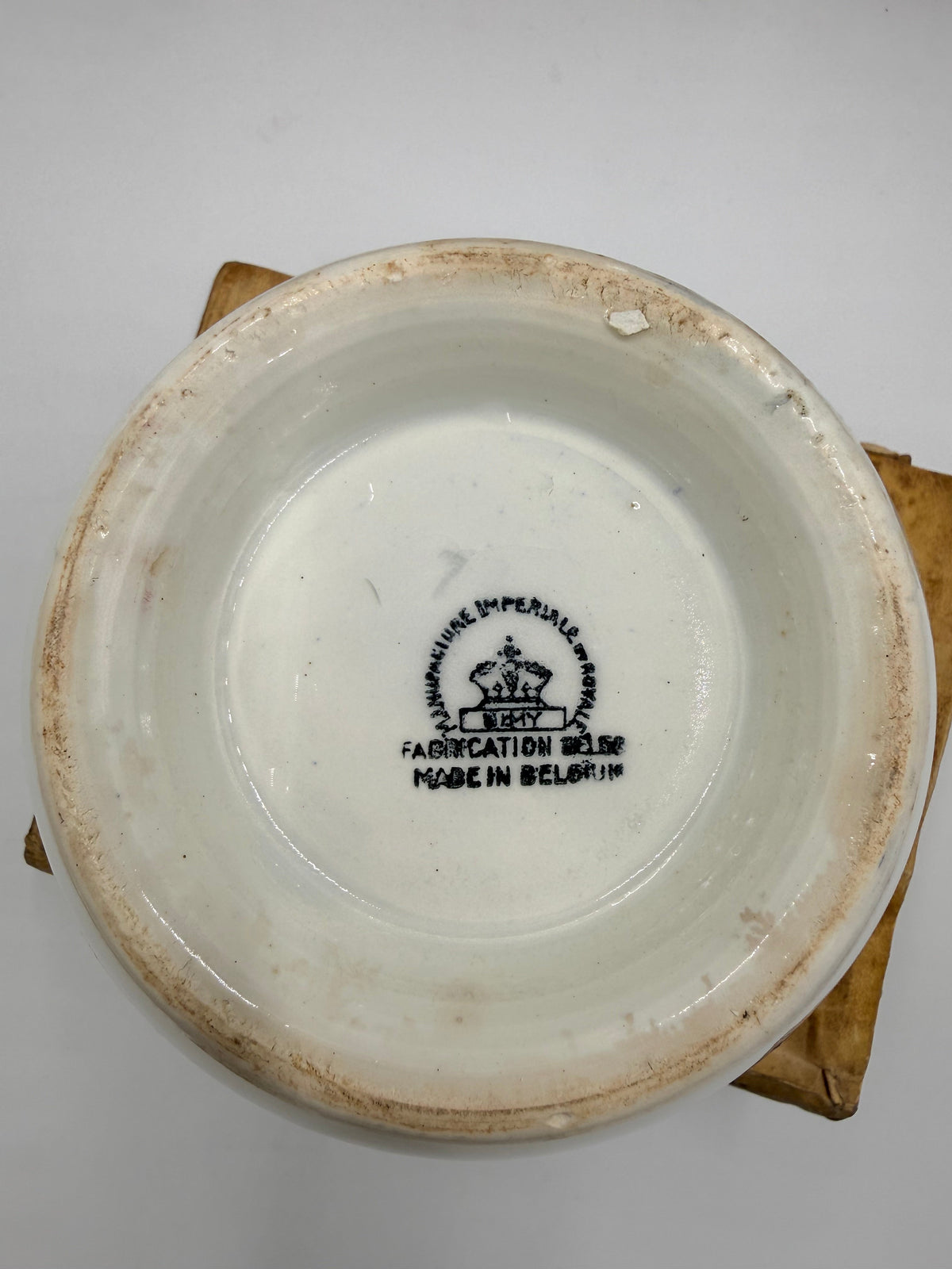 Belgium Imperial Royal Bowl, Floral Vintage Bowl