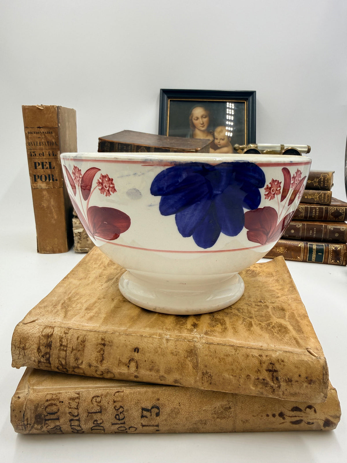 Belgium Imperial Royal Bowl, Floral Vintage Bowl
