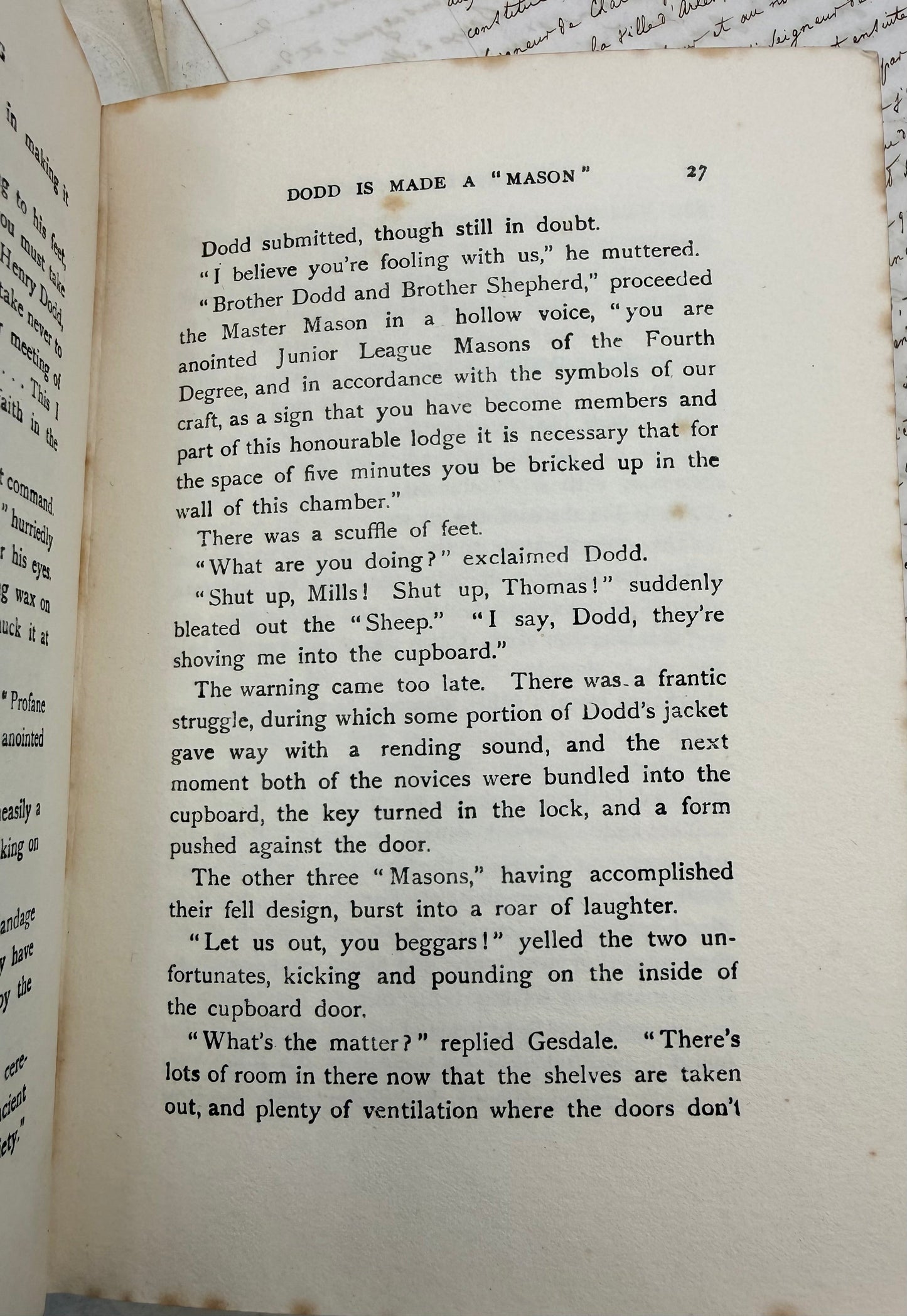 Out of the Running by Harold Avery DSM Vintage