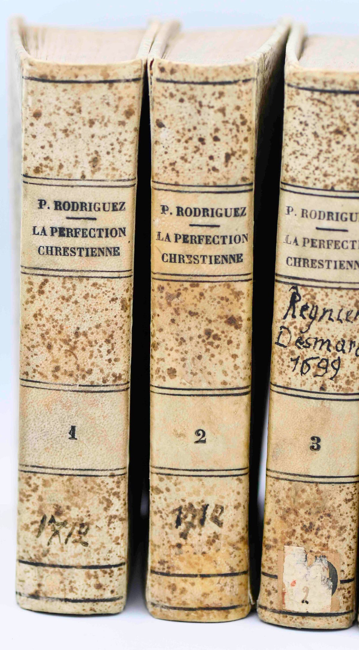 Practice of Christian Perfection, 1712, French