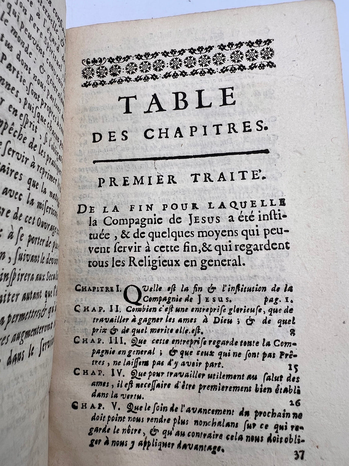 Practice of Christian Perfection, 1712, French