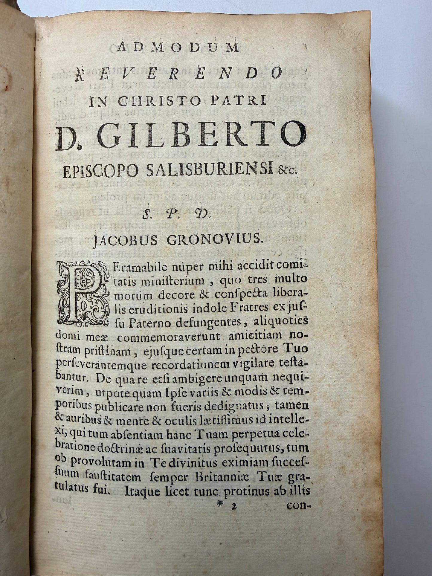 Octavius by Minucius Felix, White Vellum Book, 1709, Latin