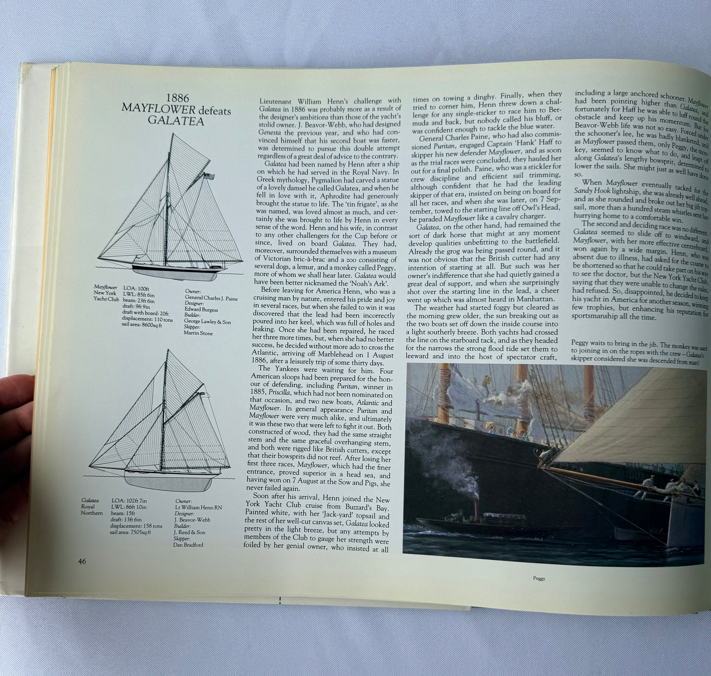 The Winning Moment, Paintings of The America’s Cup (1851-1987). Tim Thompson Art