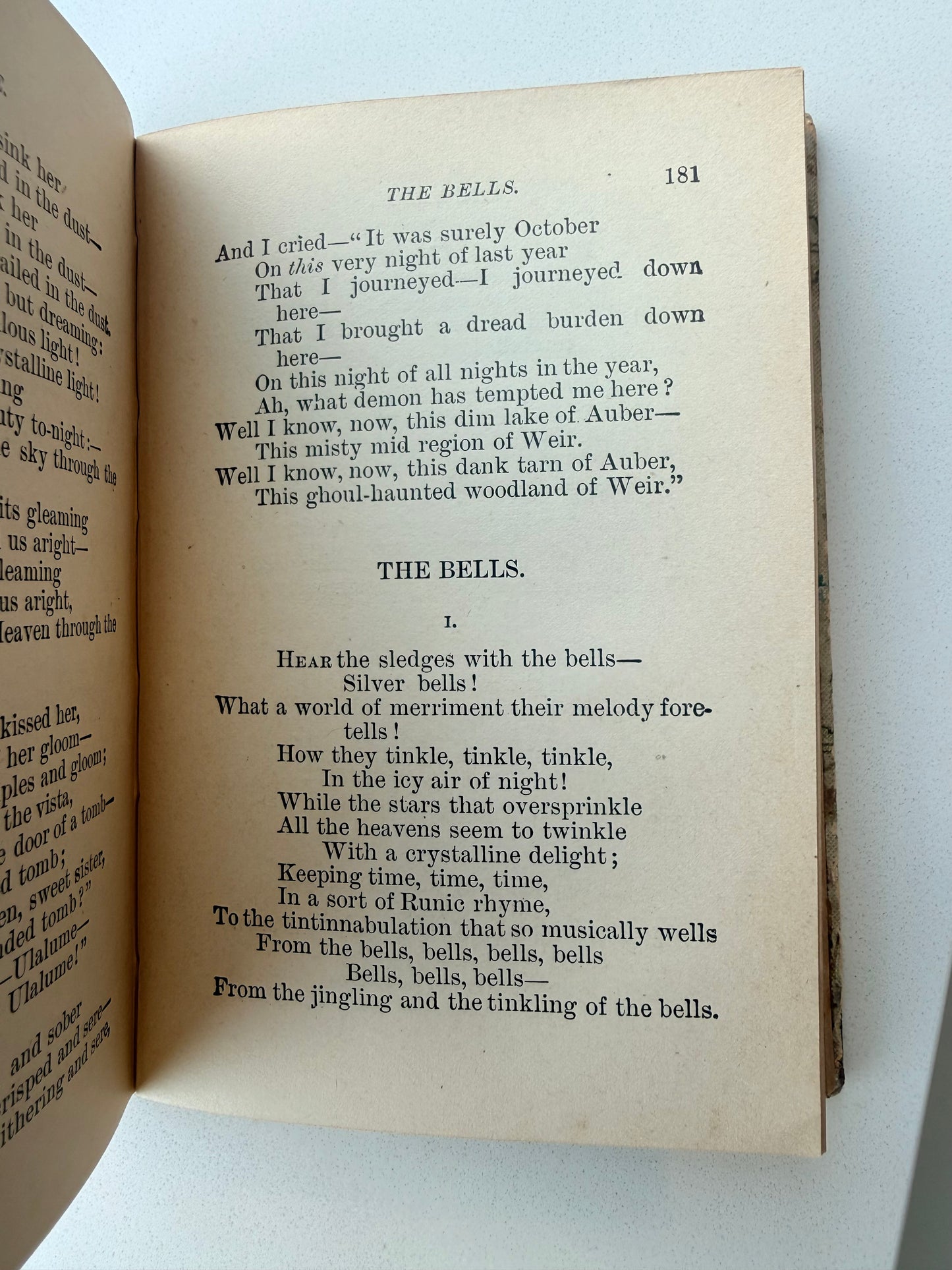 Edgar Allen Poe’s Poetical Works with Memoir (~1895)