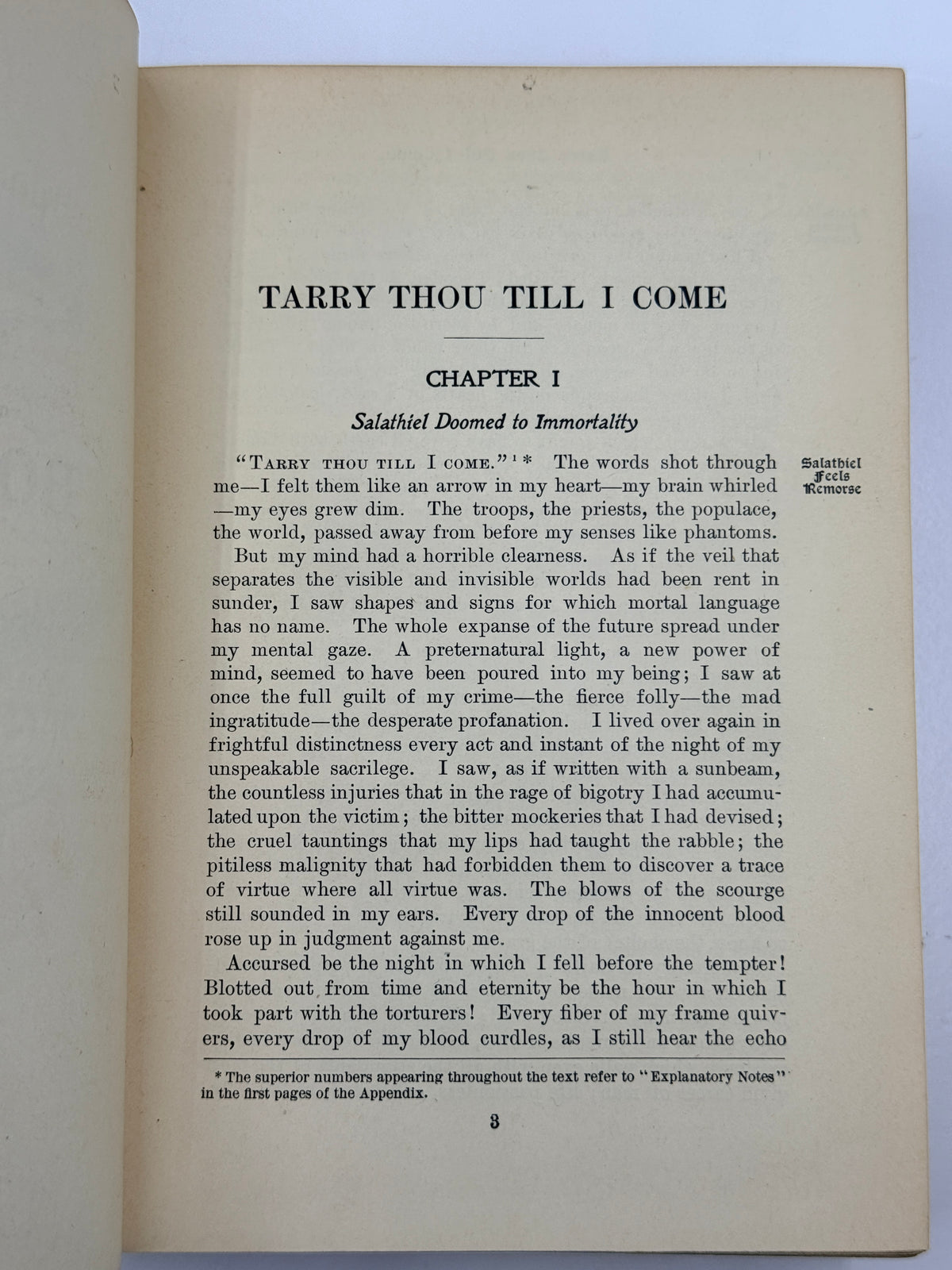 Tarry Thou Till I Come or The Wandering Jew