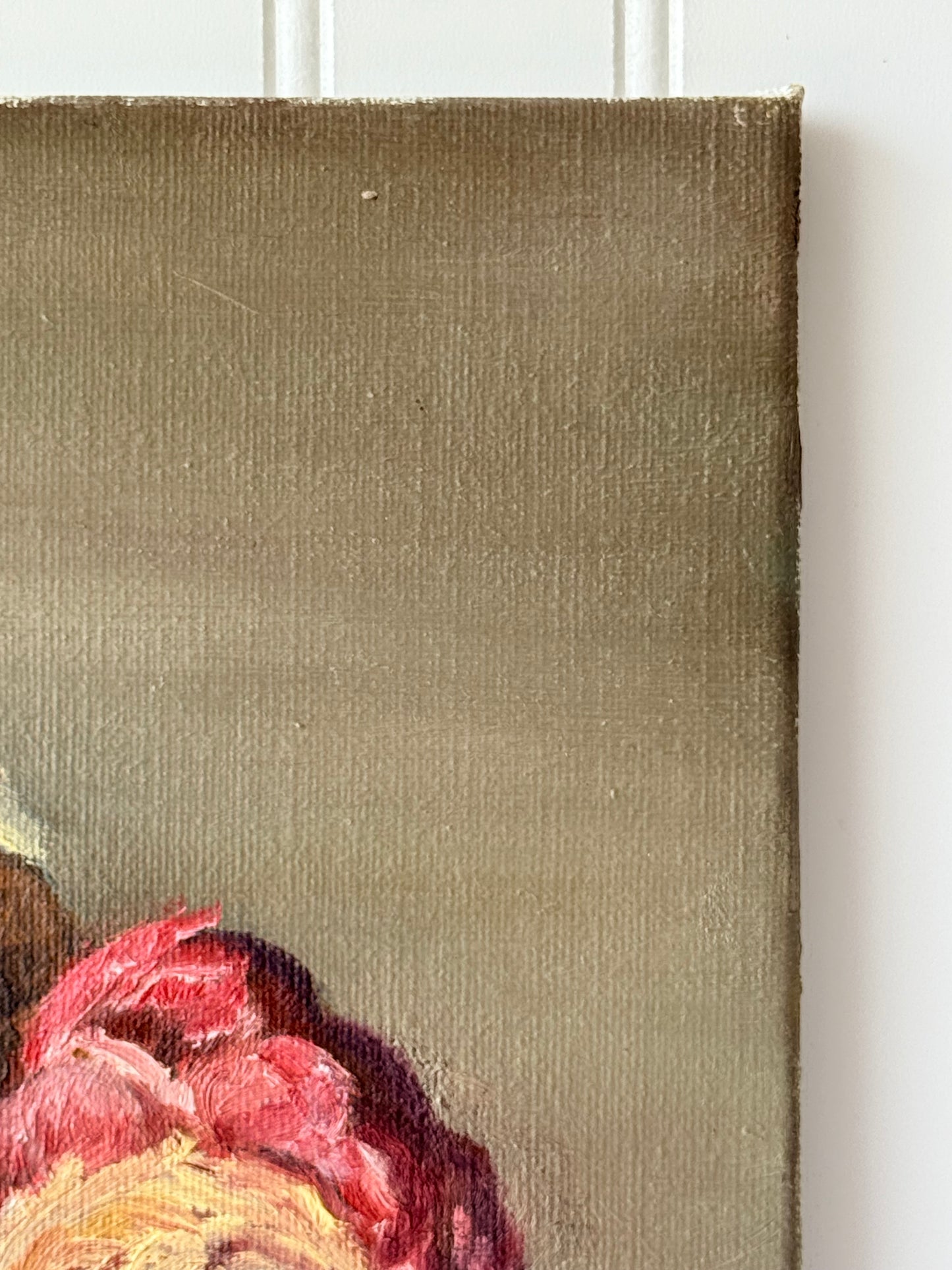 Floral Still Life Oil Painting, 18”