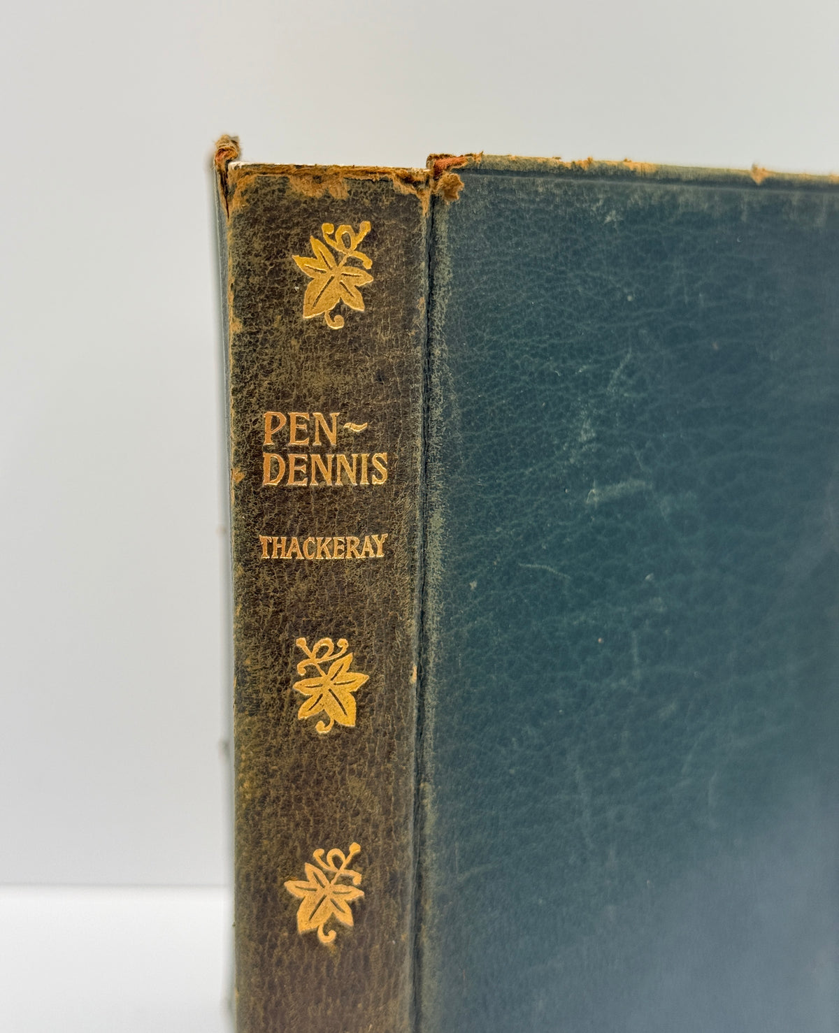 The History of Pendennis by Thackeray, Leather Binding