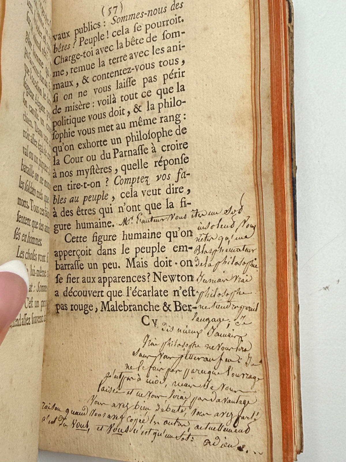 Memoire & Others, Antique French Book, 1762