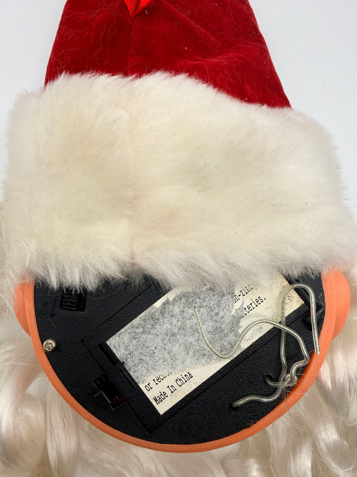 Vintage Santa Face Wall or Tree Hanging