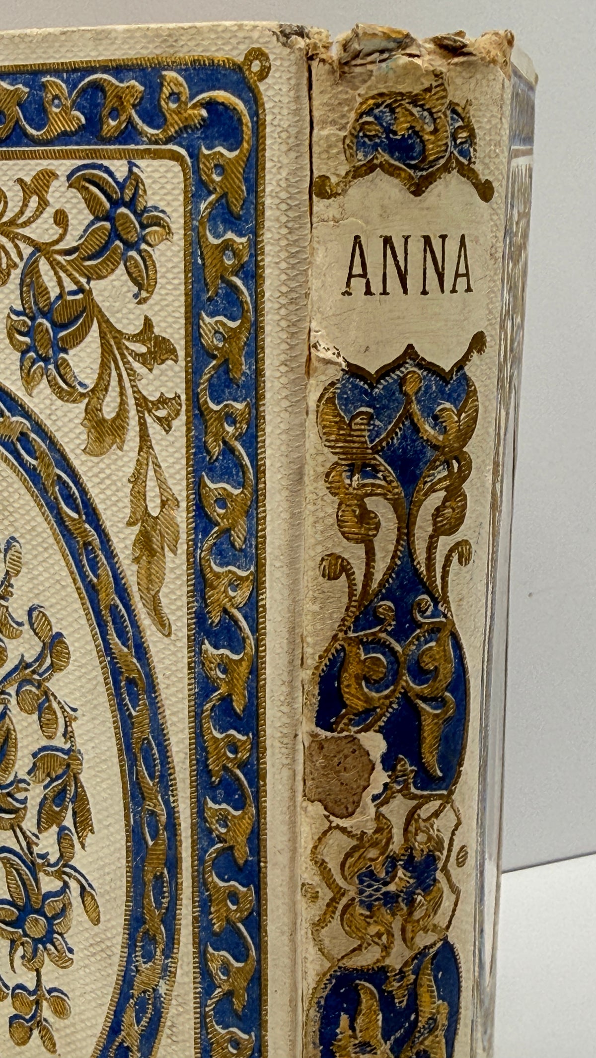 Anna, French Cartonnage Book