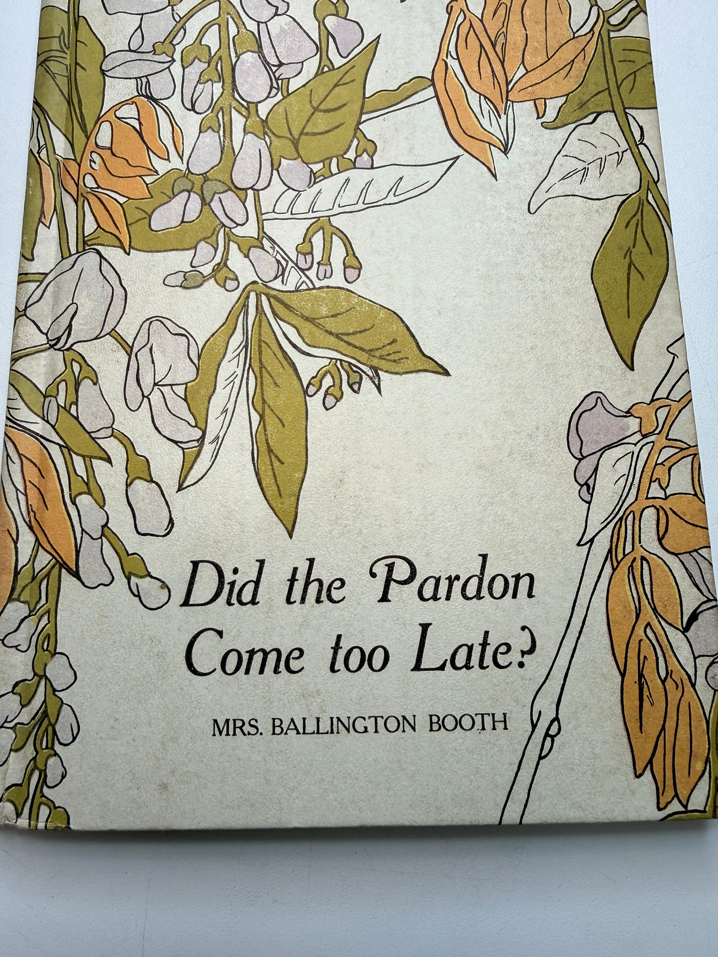 Did the Pardon Come too Late? 1897