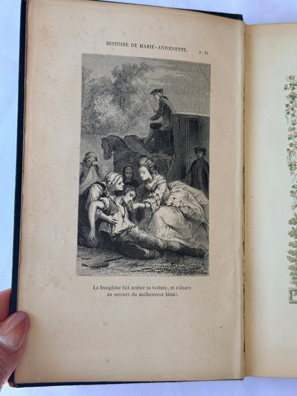 History of Marie Antoinette, French, 1860