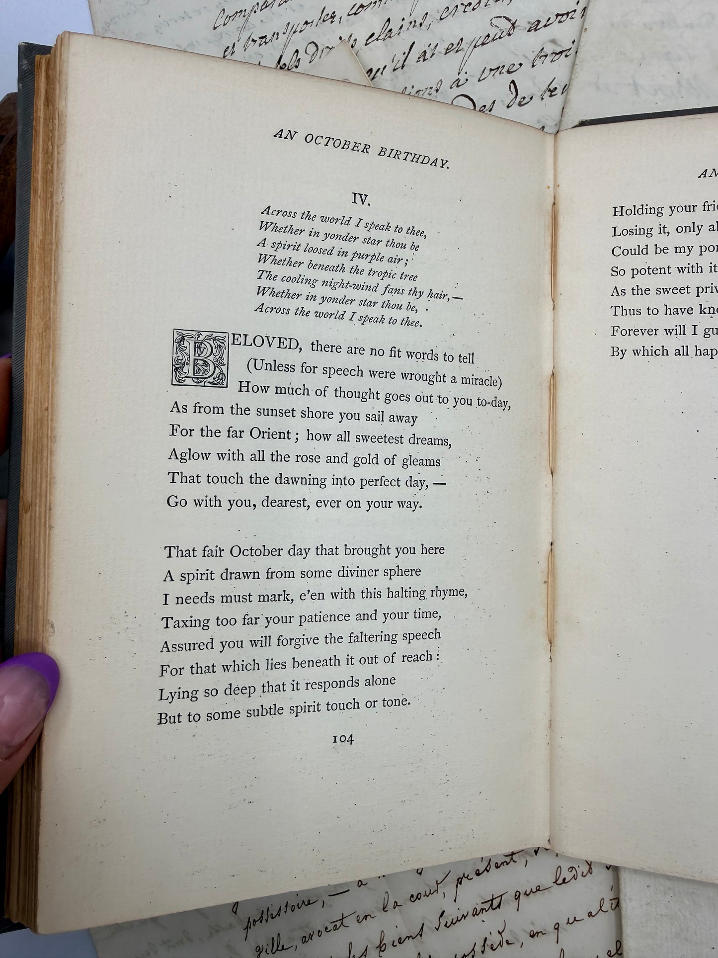 From Dreamland Sent by Lilian Whiting, 1895