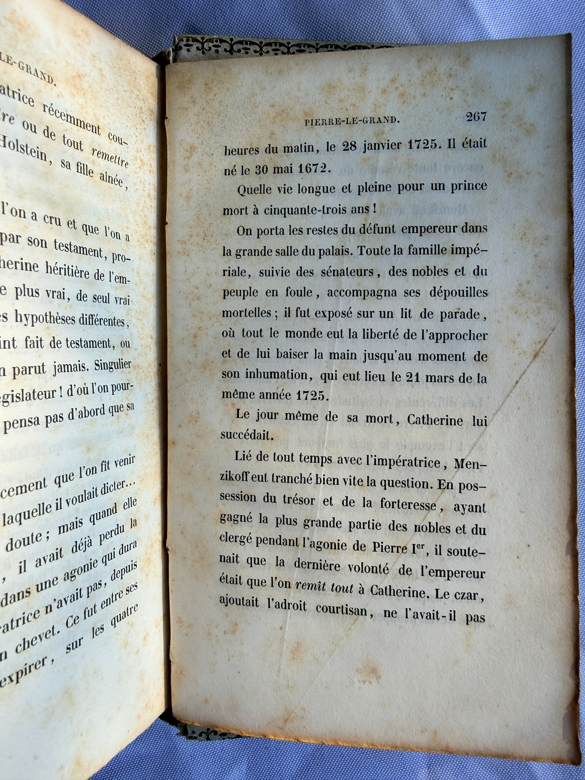 Pierre Le Grand, French Romantique, 1852