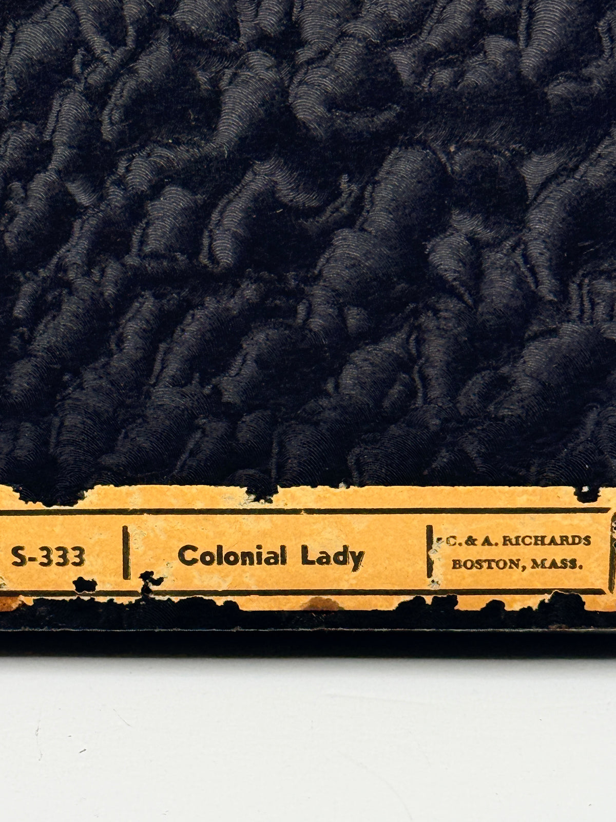 Framed Silhouette, Colonial Lady by C & A Richards - Boston