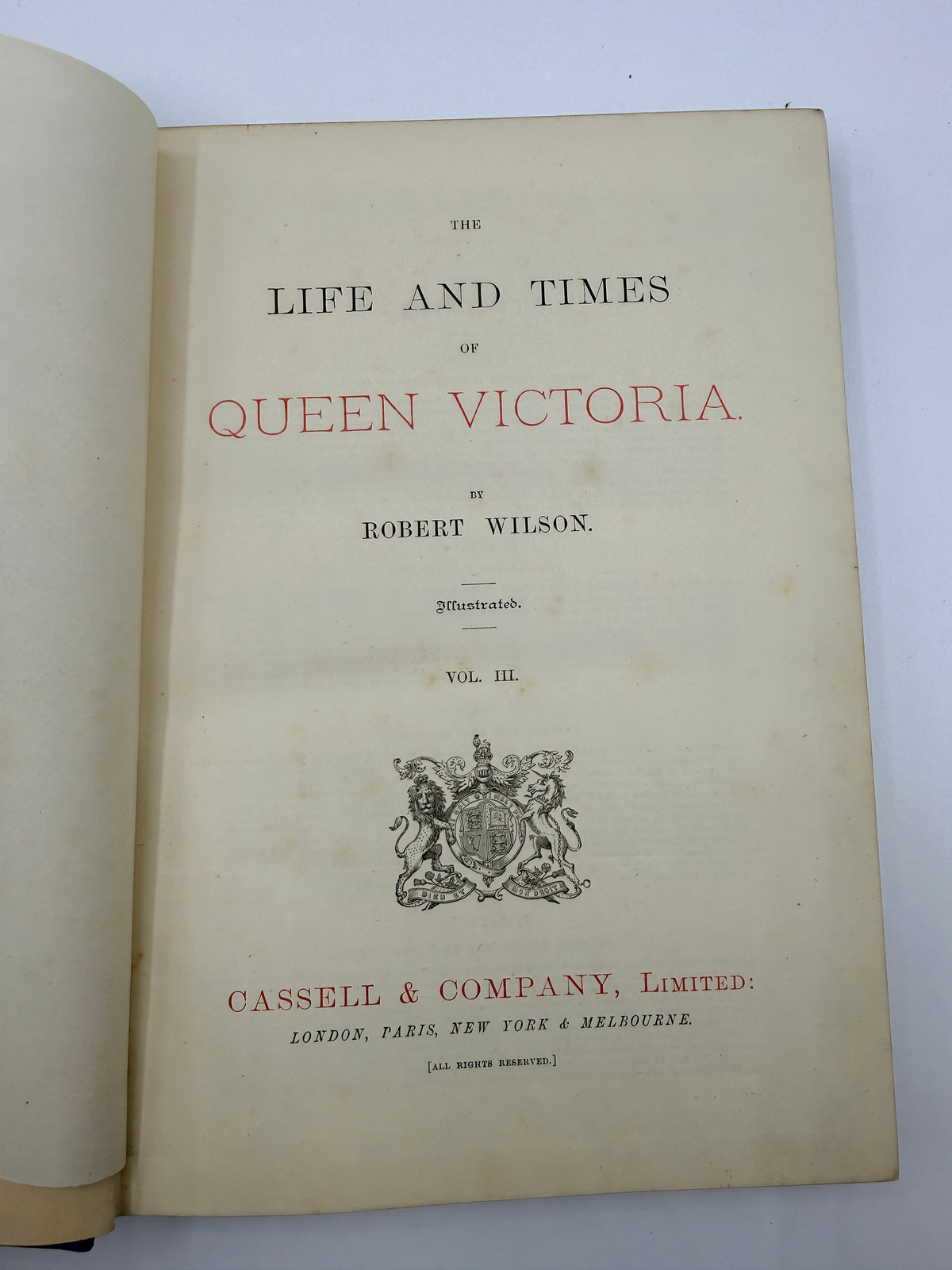 Queen Victoria, The Life and Times of, Volume 3