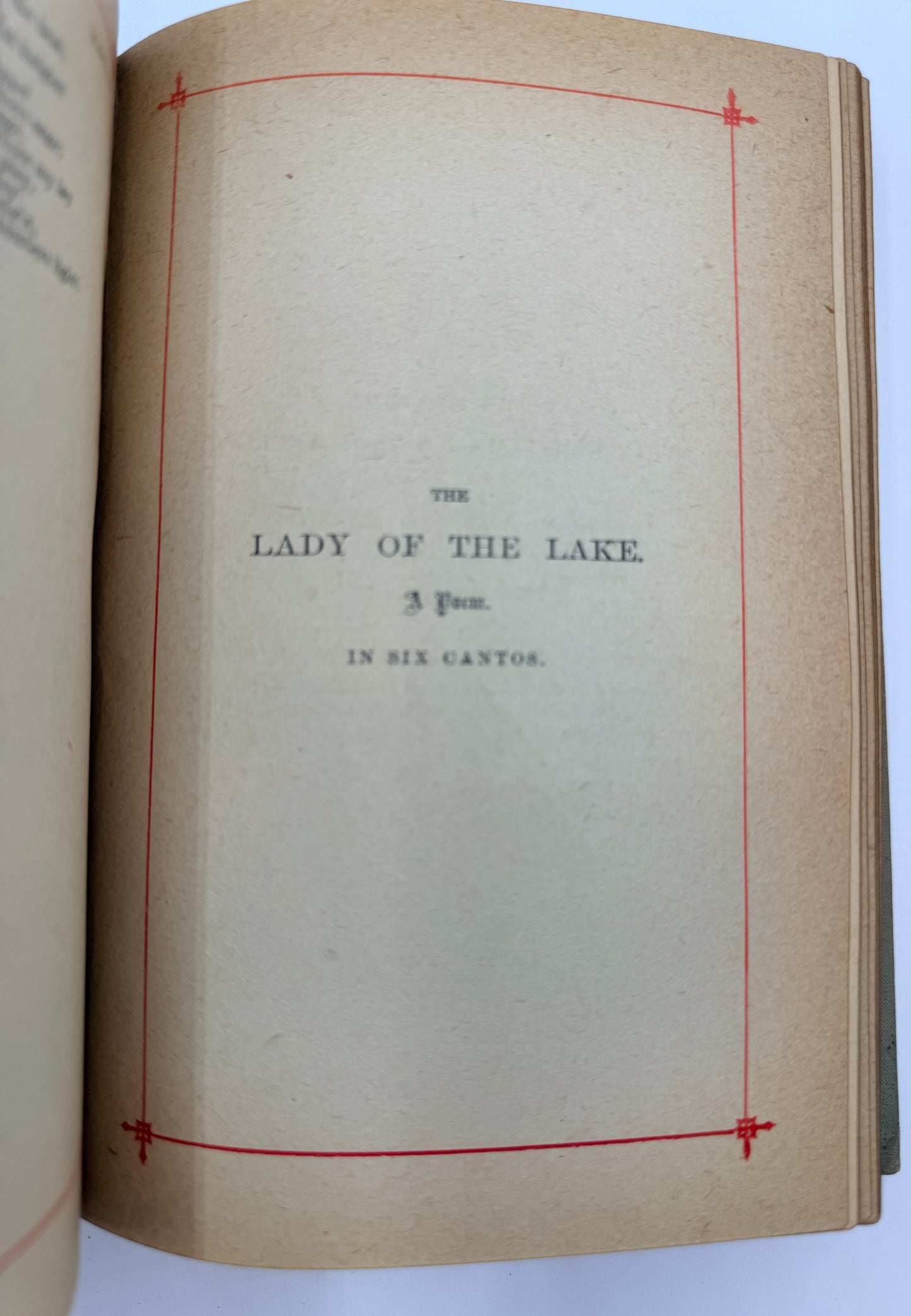 Sir Walter Scott’s Poetical Works, Lady of the Lake