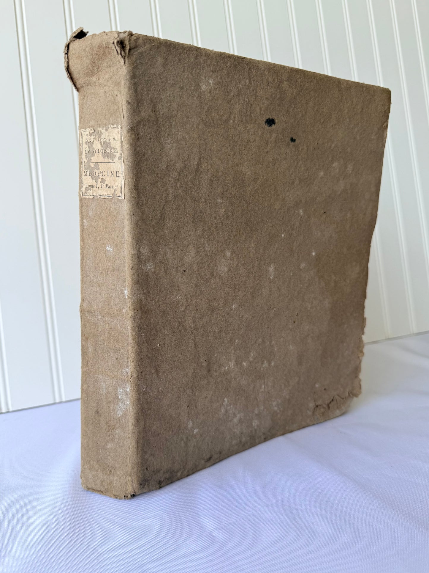 Large French Medical Dictionary Encyclopedia, 1787