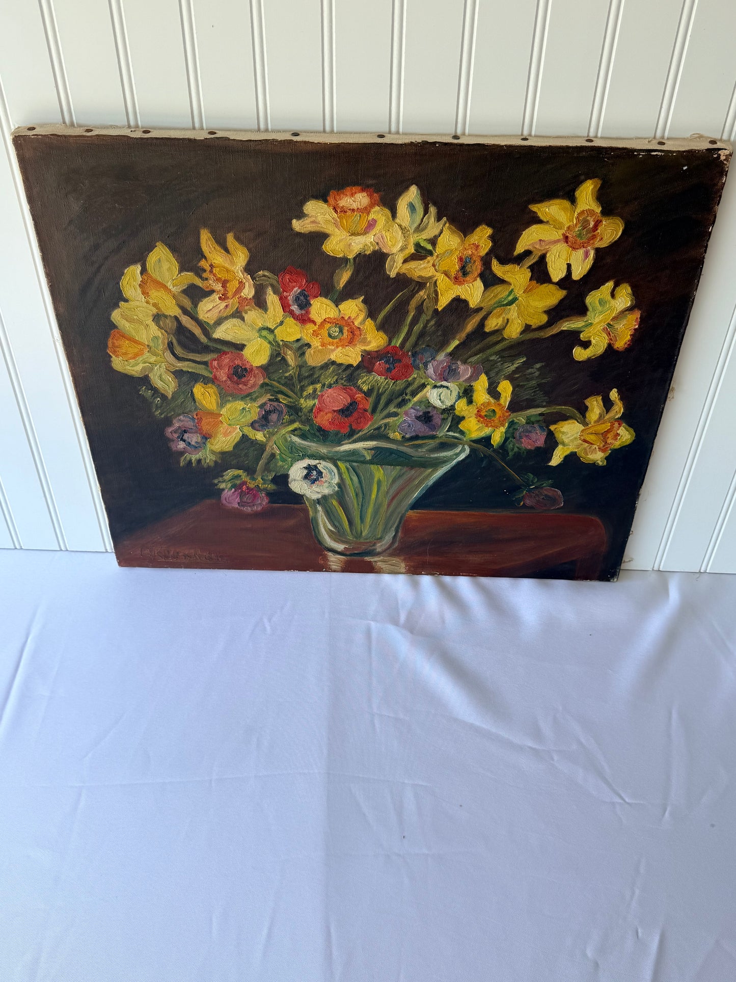 Daffodils by Dr E Kerschen, Jonquilles, 21”