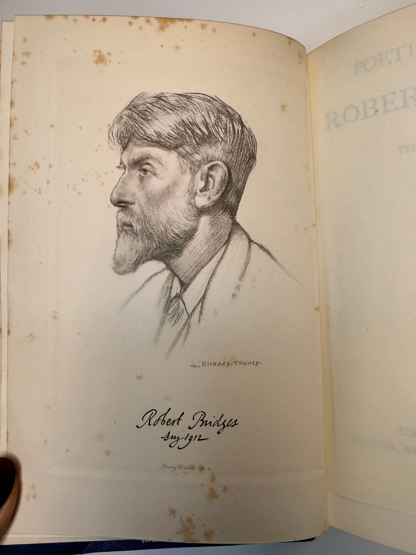 Robert Bridges Poetical Works, 1912