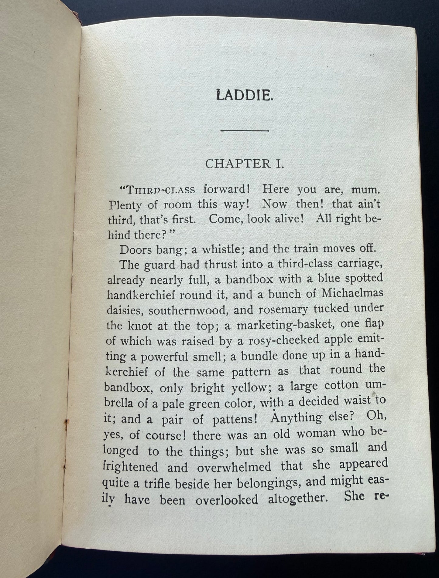 Laddie, Scottish Book Cover, 1897