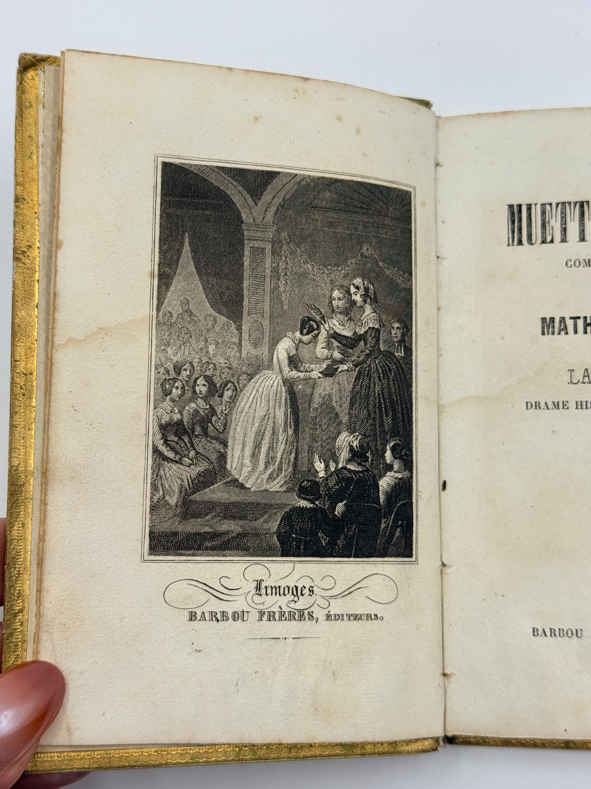 La Muette de Chamonix, French, 1852