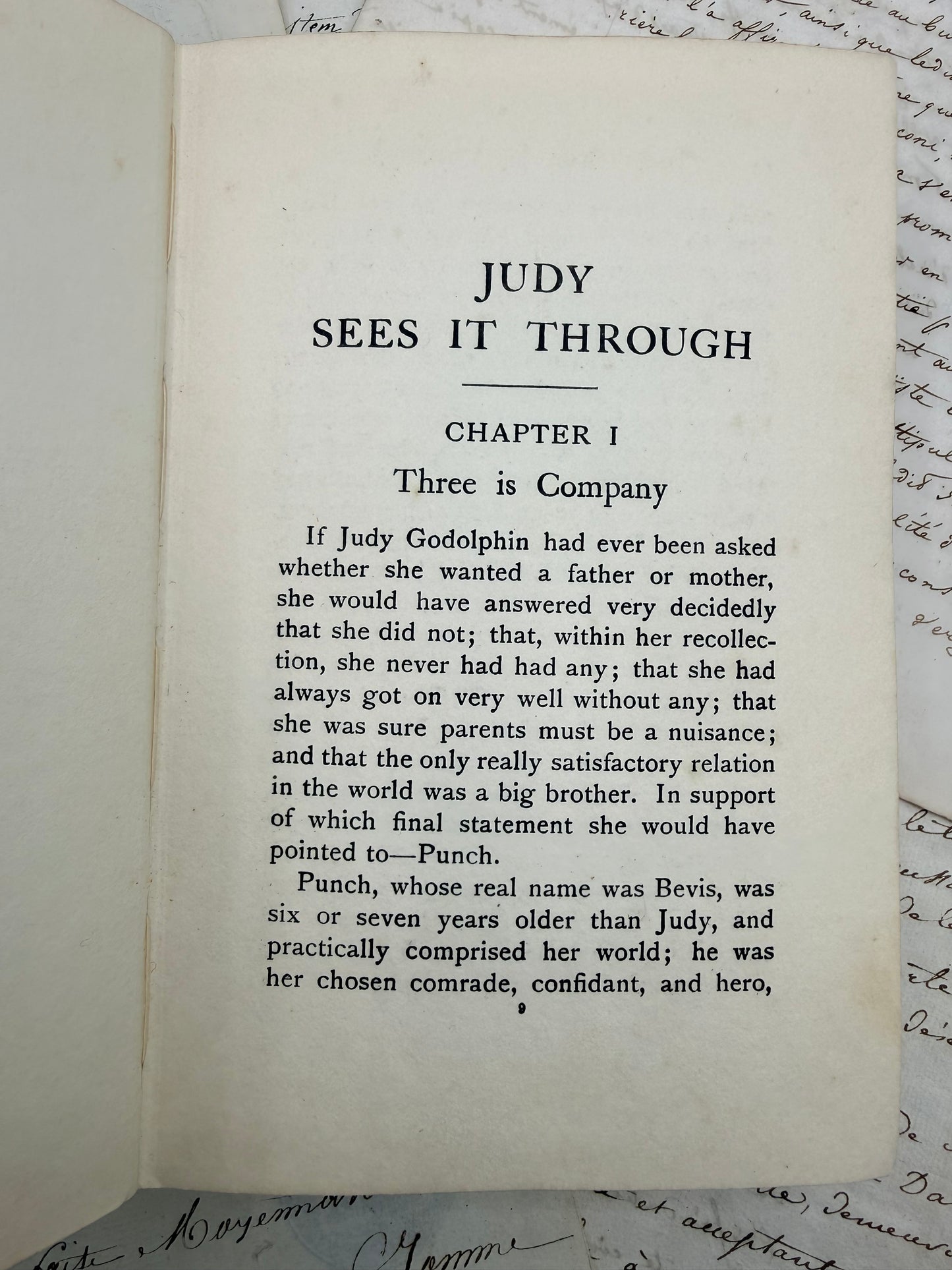 Judy Sees It Through