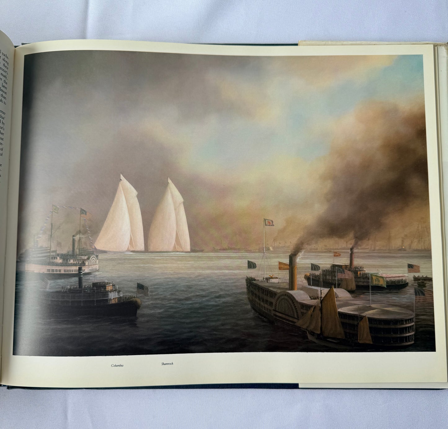 The Winning Moment, Paintings of The America’s Cup (1851-1987). Tim Thompson Art