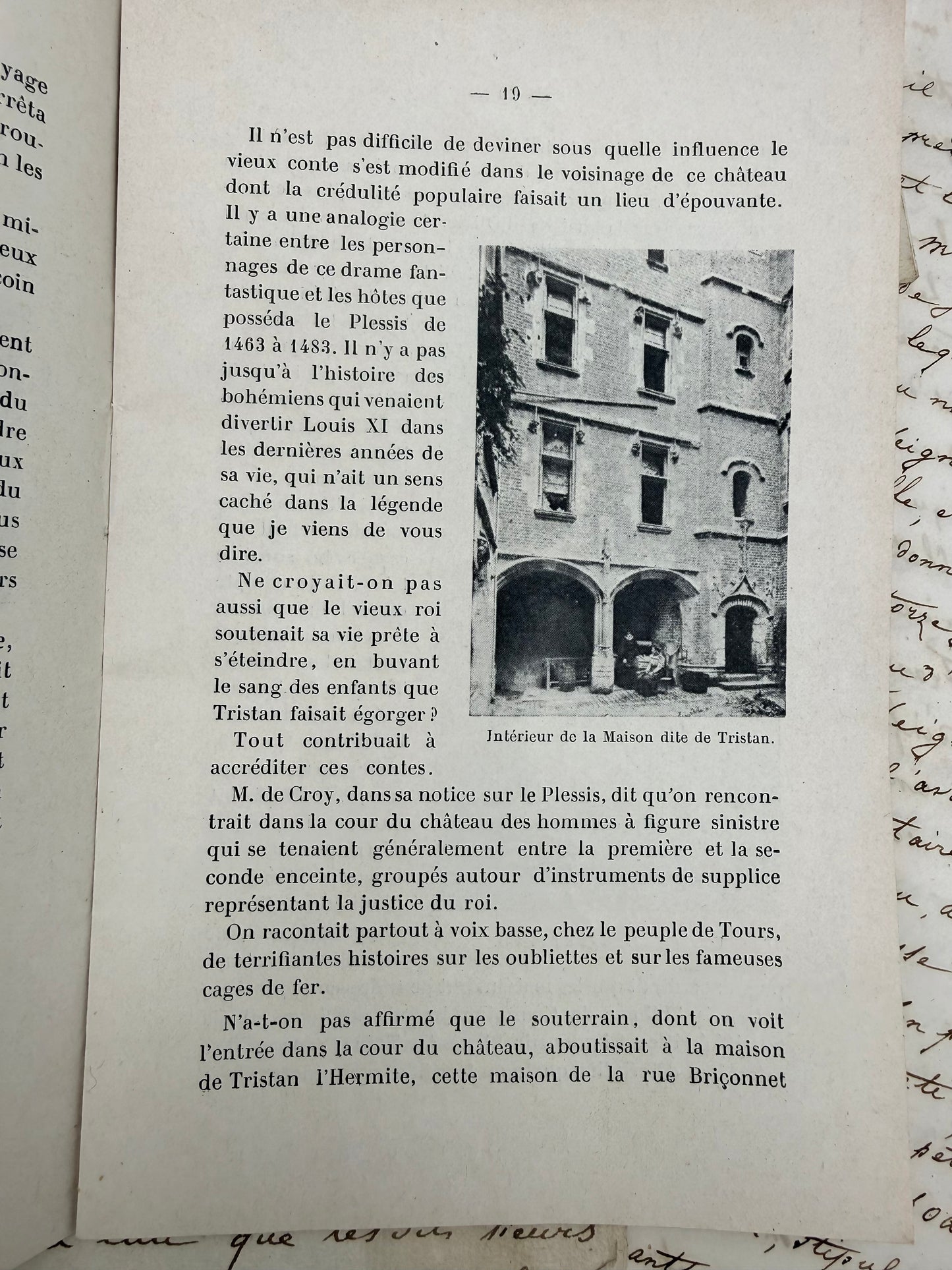 Plessis Les Tours, French Architecture Pamphlet