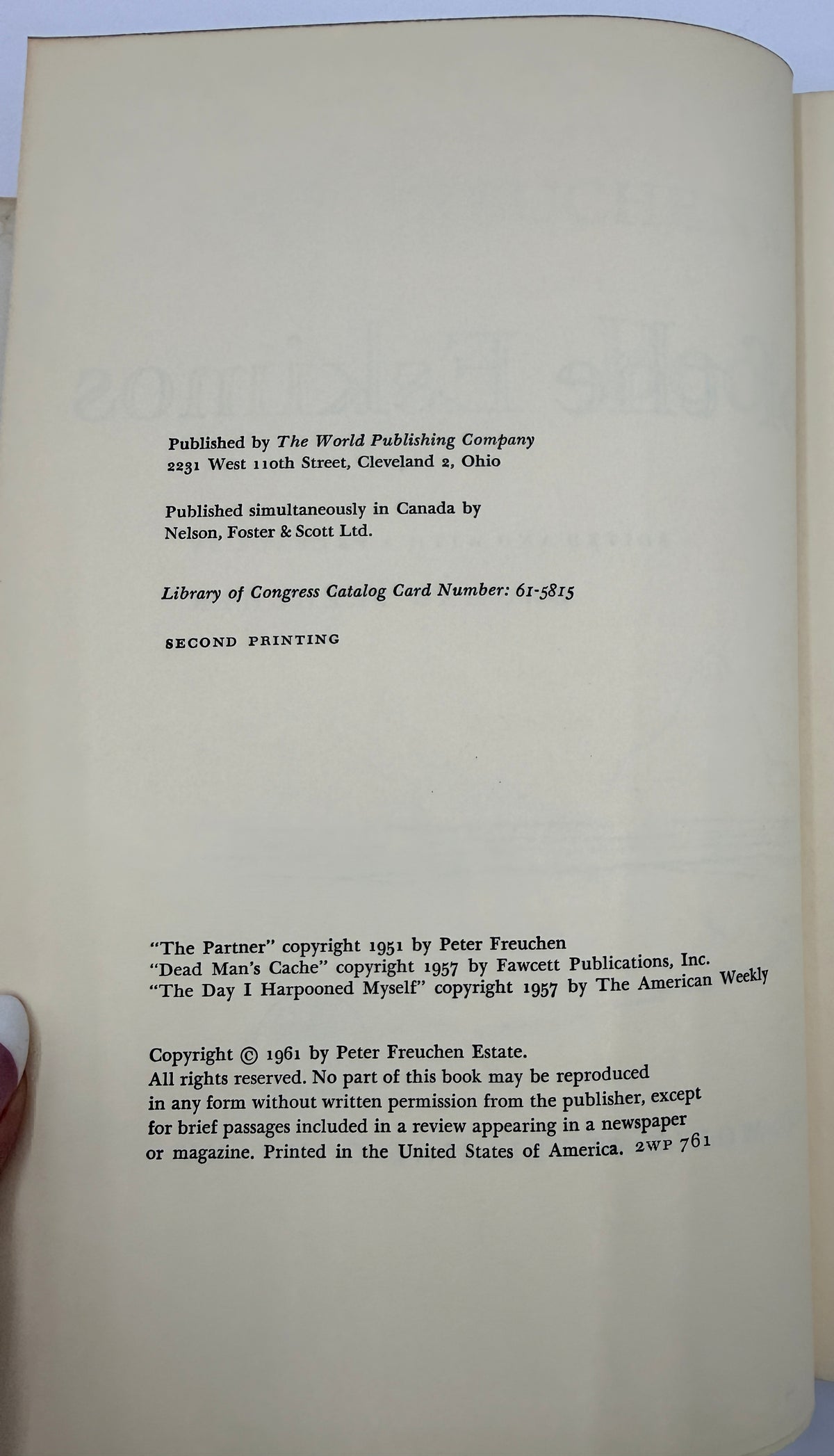 Book of the Eskimos by Peter Freuchens