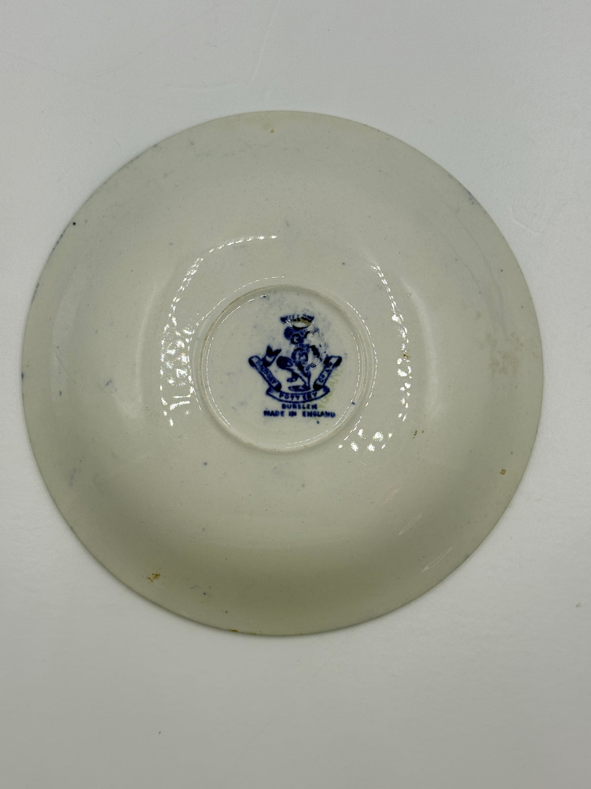 Blue Willow Small Blue & White English Plate