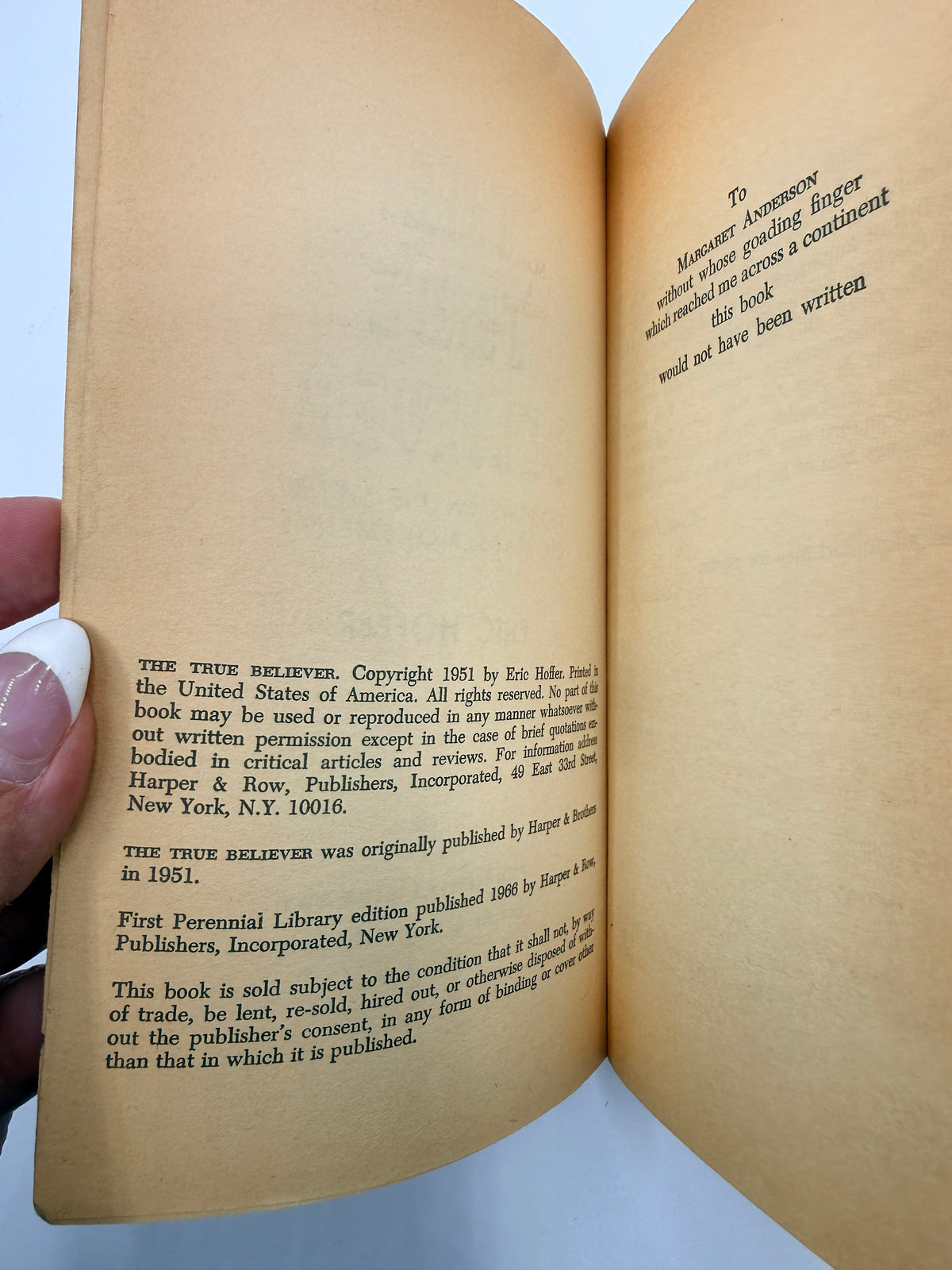 The True Believer by Eric Hoffer