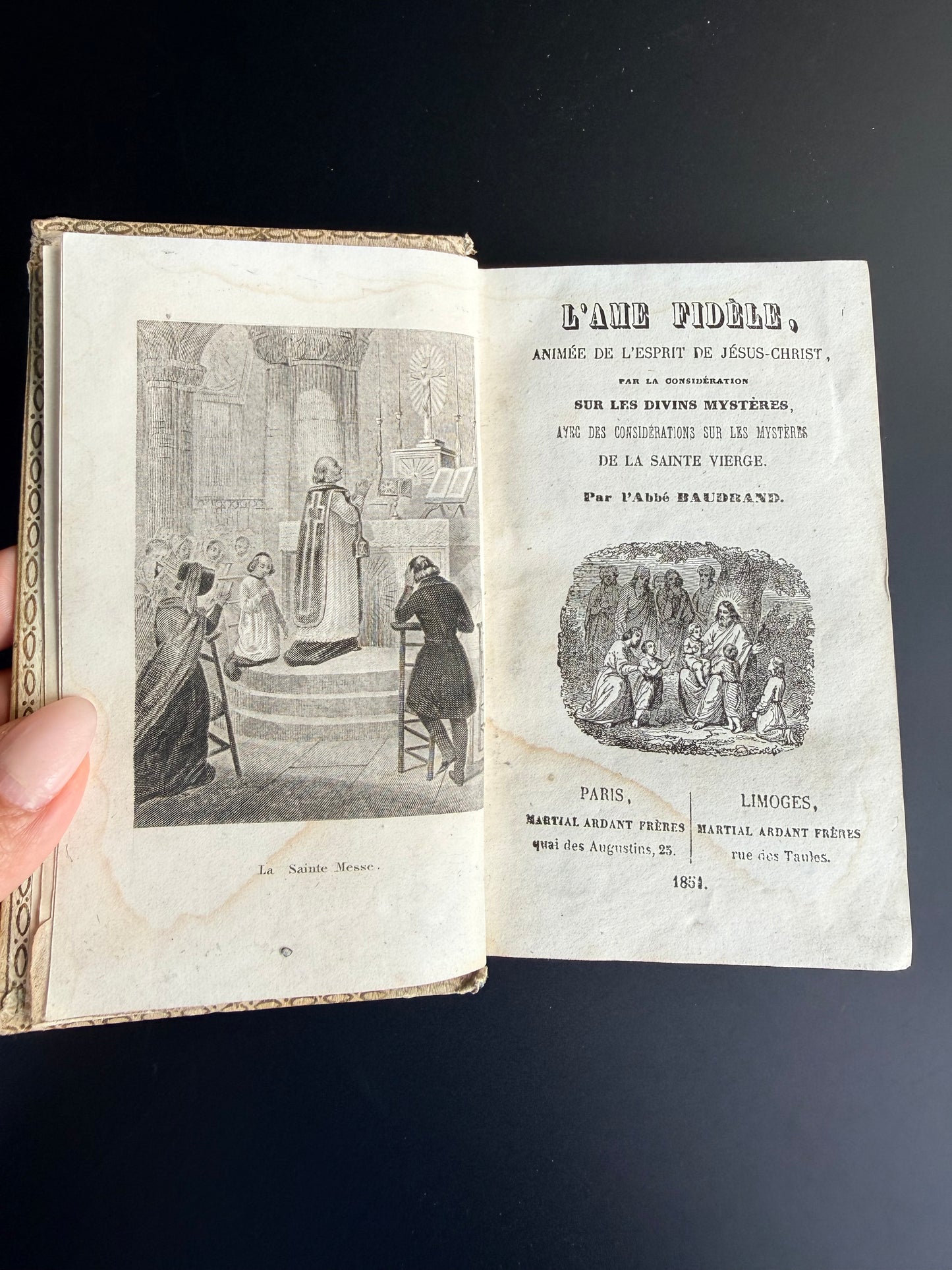 French Cartonnage Book, L’Ame Fidele