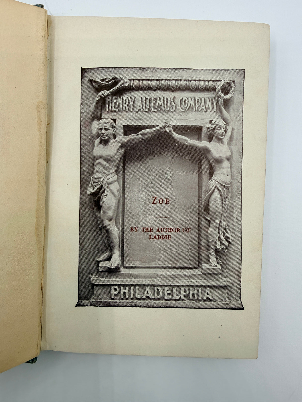 Zoe- an Antique Book