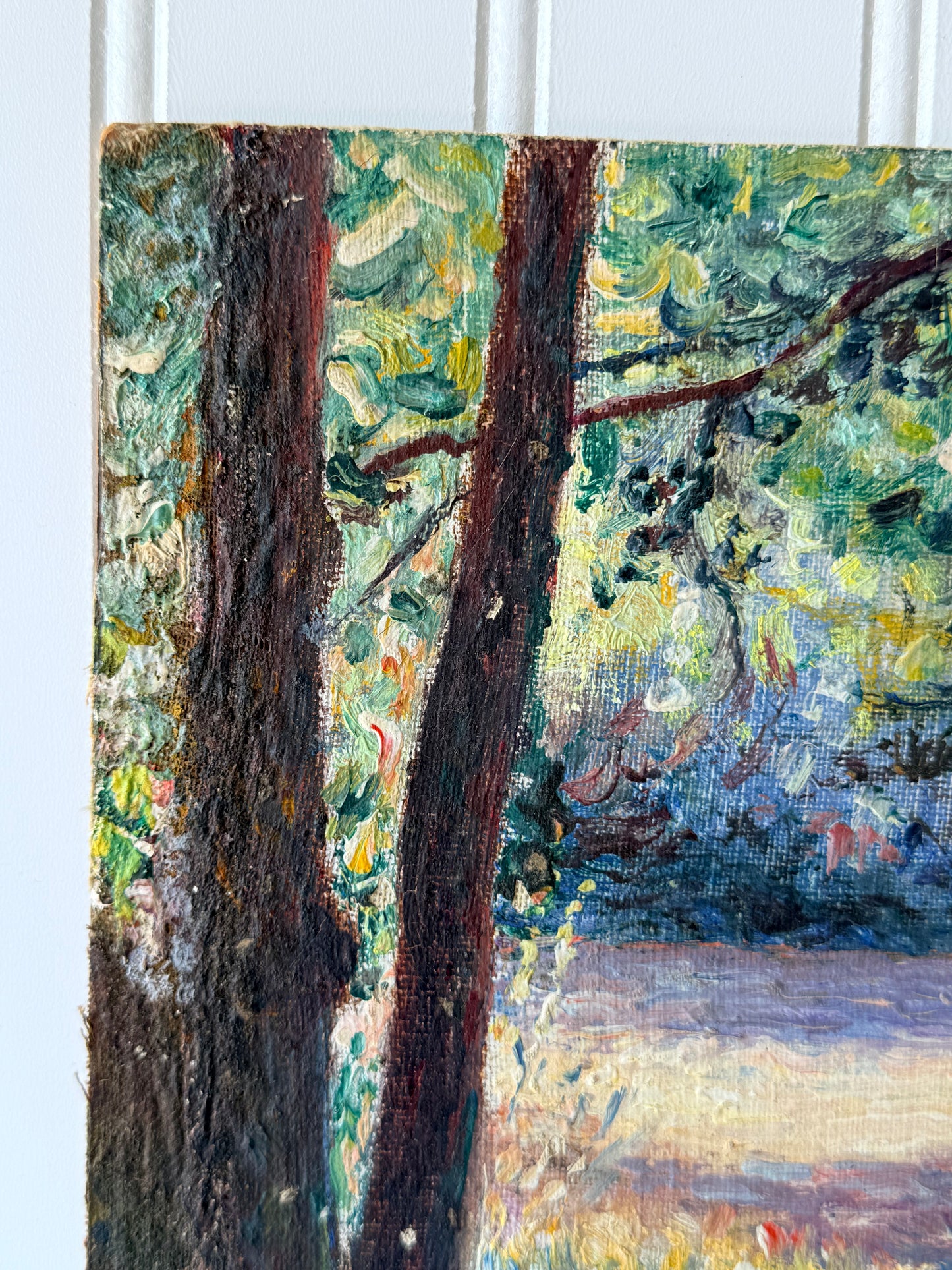 Jacques Louis Barcat Impressionist Landscape Oil, 8”