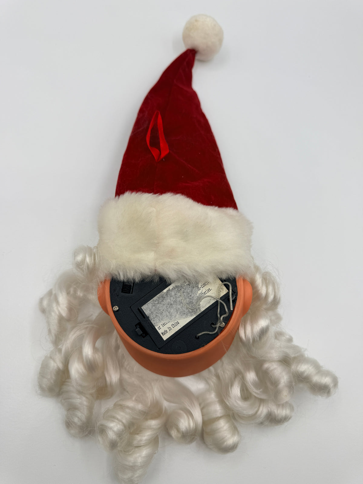 Vintage Santa Face Wall or Tree Hanging